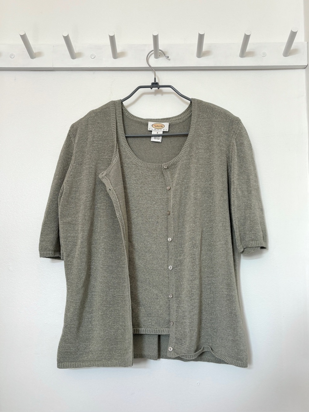 Sage twinset